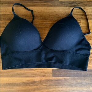 Z Supply Black Women's Bra. No underwire.  Size large